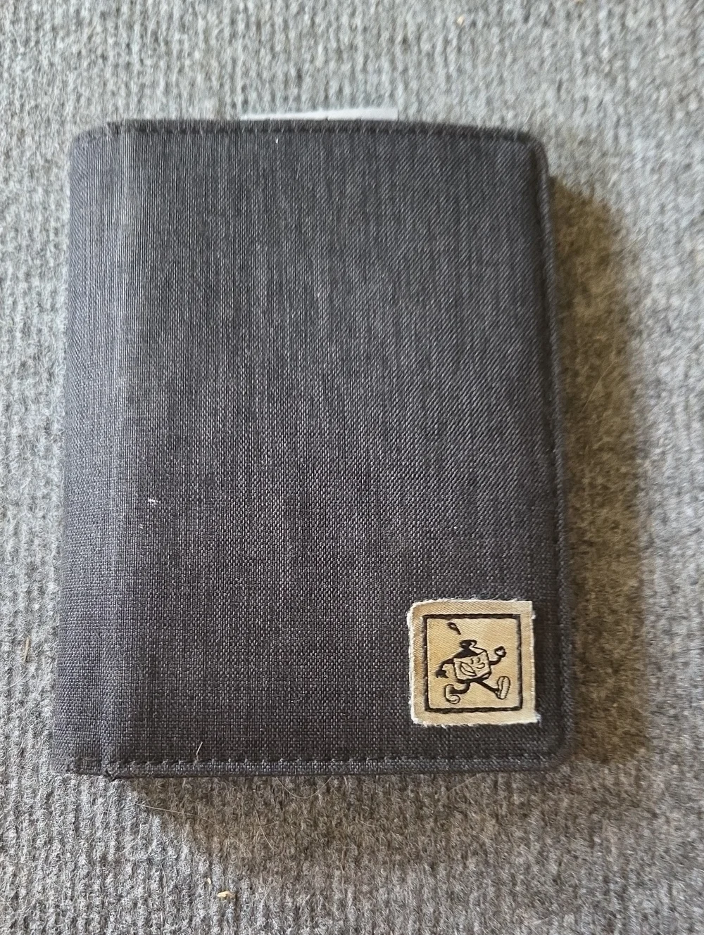 Sketch Wallet Black Canvas Wallet For Drawing